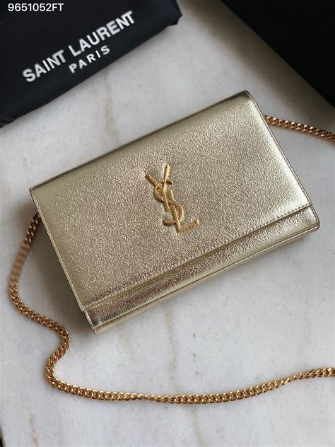 ysl clutch gold chain|YSL uptown clutch sale.